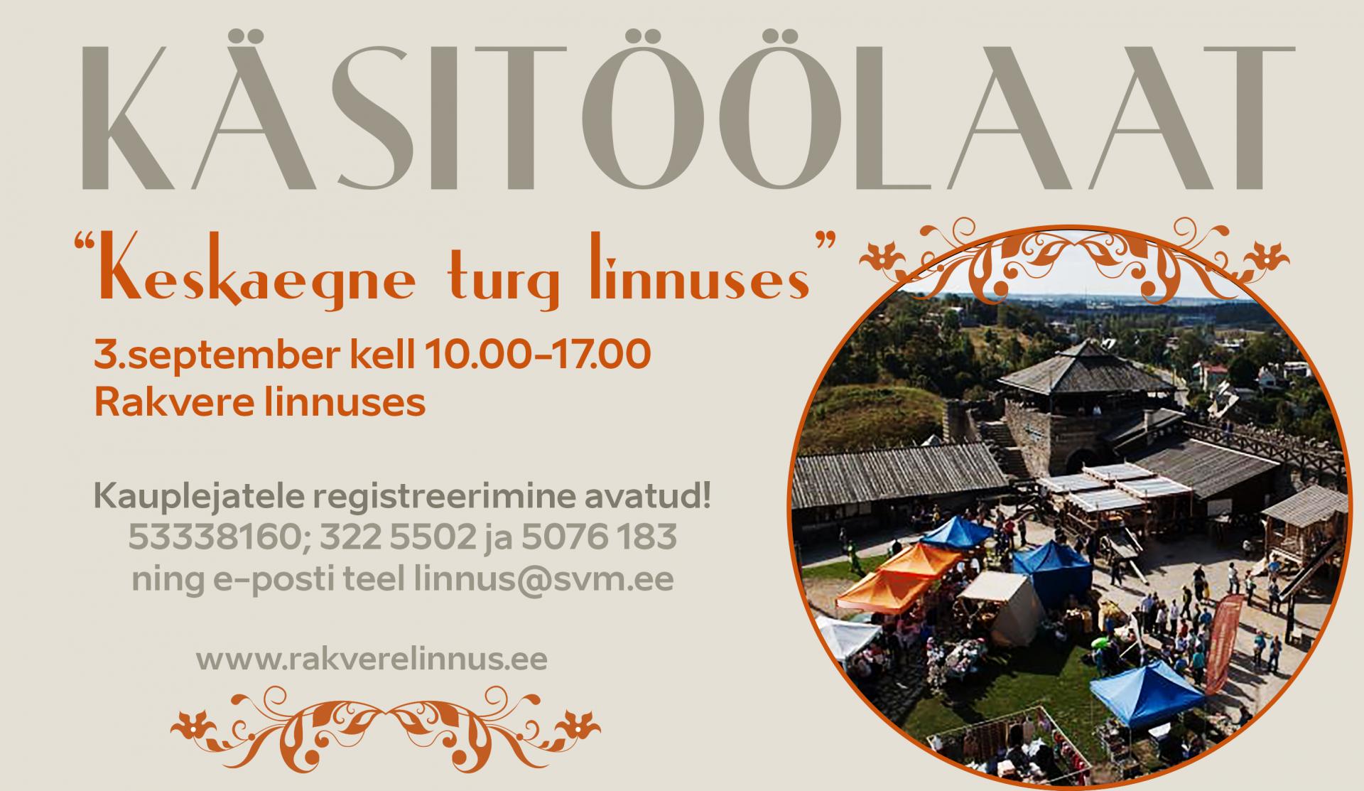 Käsitöölaat Rakvere linnuses