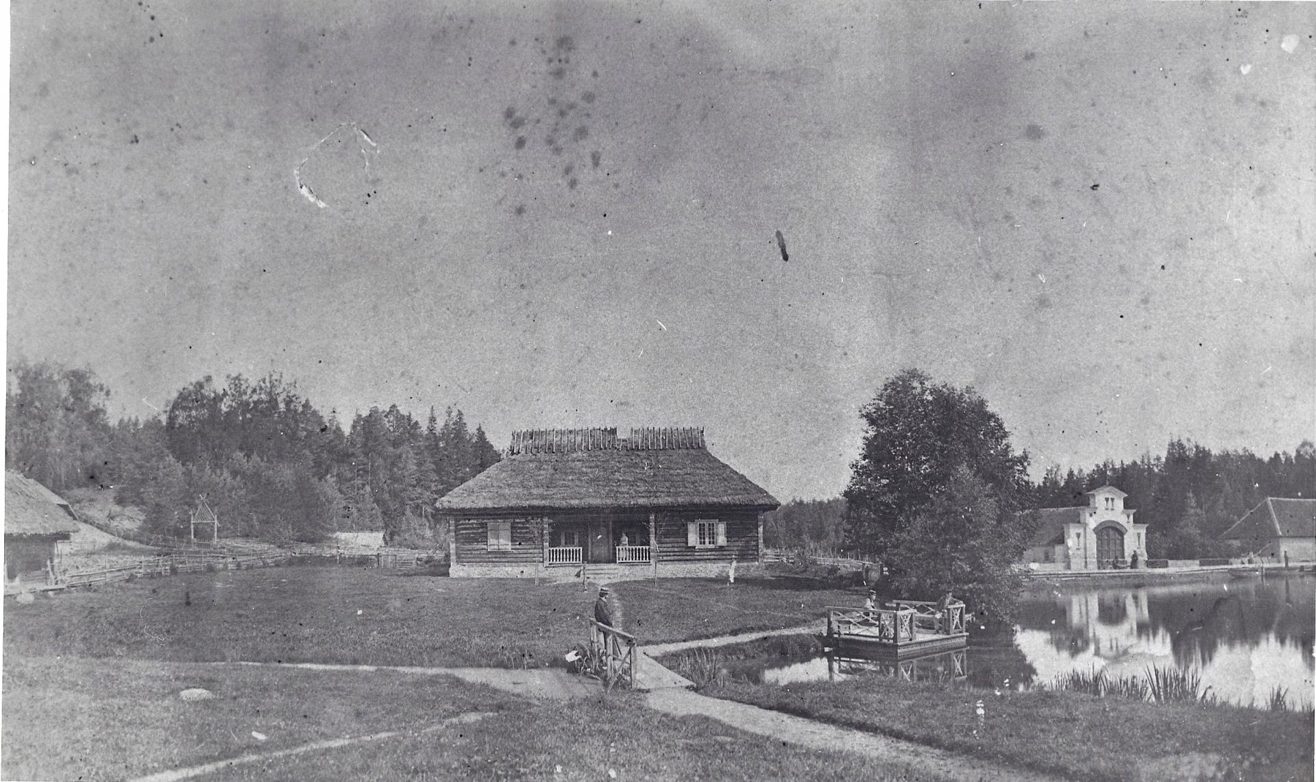 Oruveski veskitalu Palmse mõisas (Foto: C. Schultz, 1870)