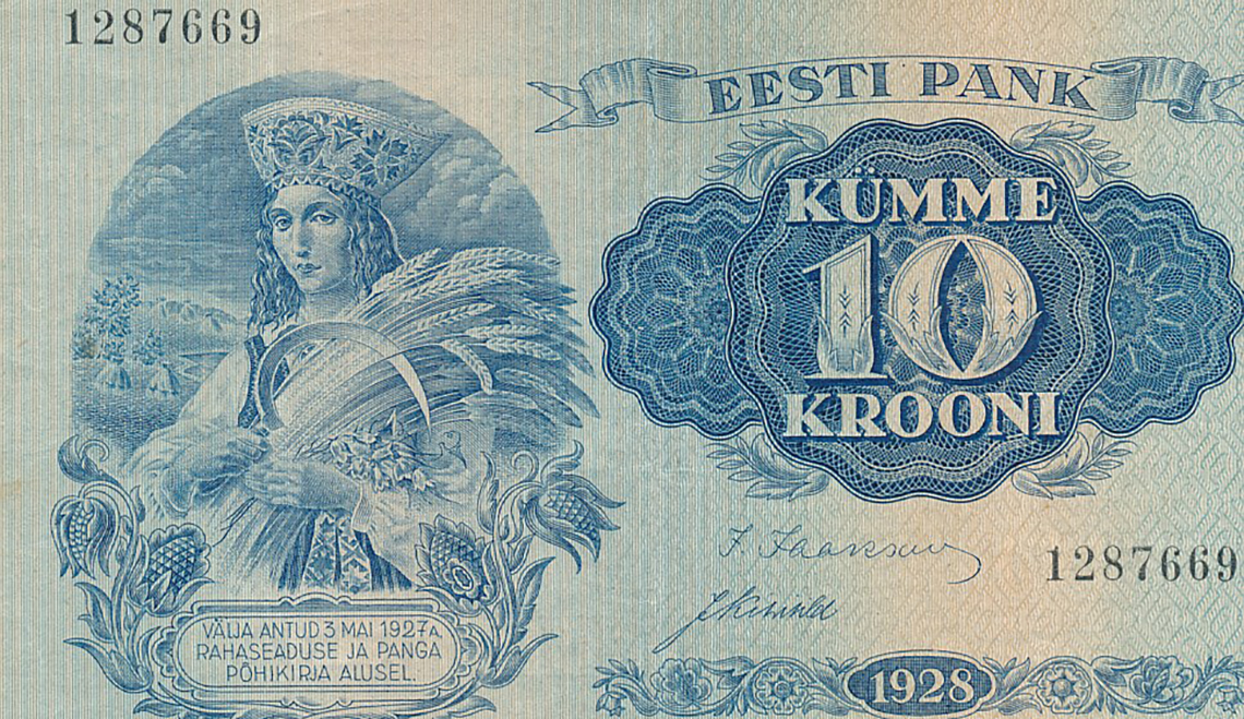Eesti Vabariigi 10 krooni, 1928.a.