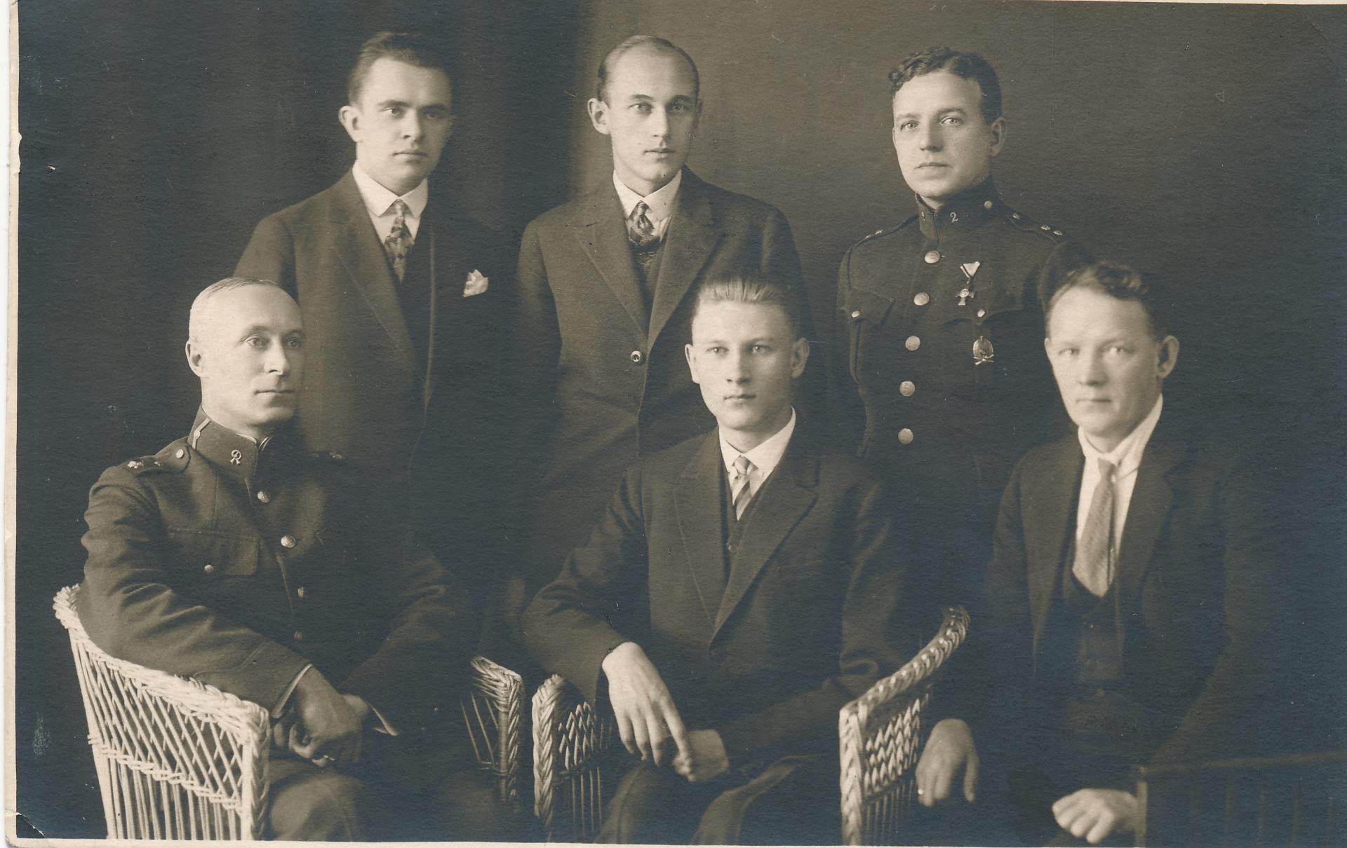 Rakvere Muuseumi Seltsi juhatus 1928.a
