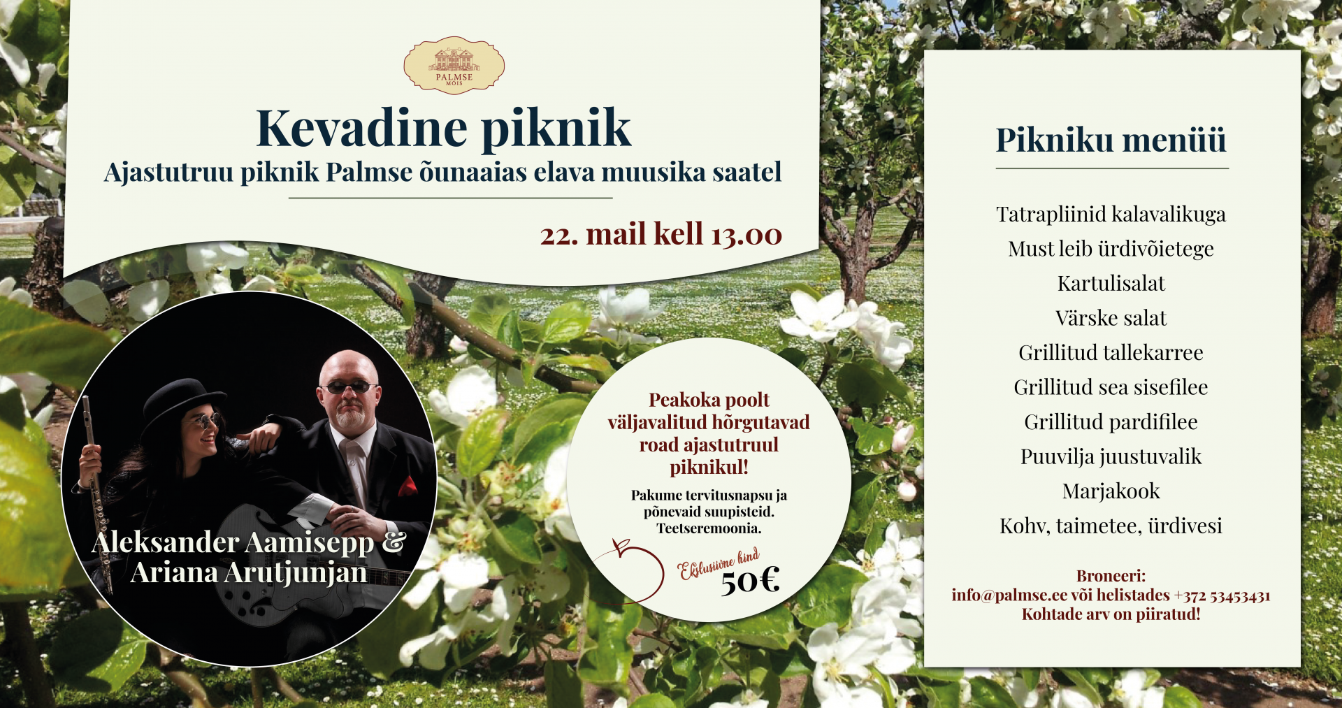 Piknik Palmse mõisas