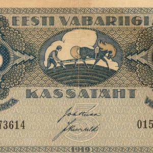 Eesti Vabariigi 5 marka, 1919.a.